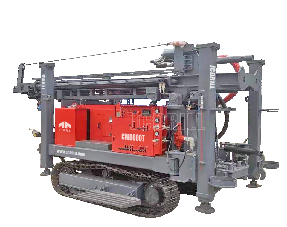 CWD600T Crawler Mounted Water Well Drilling Rig